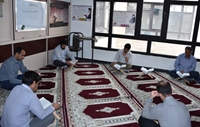 ترتيل خواني قرآن كريم در محل معاونت غذا و دارو بيرجند